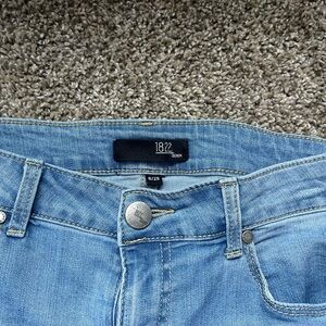 1822 Denim Classic Blue skinny hi-rise jeans